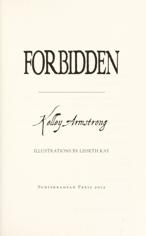 Forbidden by Kelley Armstrong