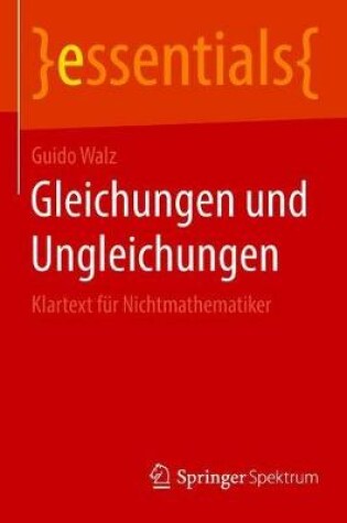 Cover of Gleichungen und Ungleichungen