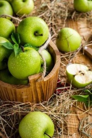 Cover of Pretty Green Apples in a Basket Harvest Journal