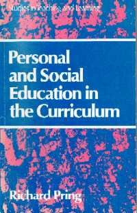 Book cover for Personal and Social Education in the Curriculum