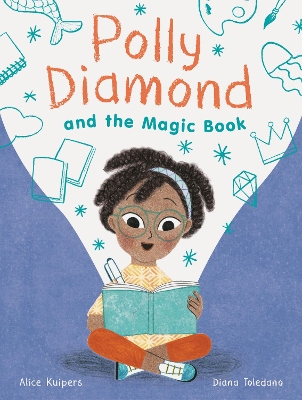 Book cover for Polly Diamond and the Magic Book
