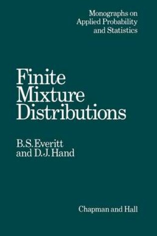 Cover of Finite Mixture Distributions