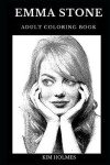 Book cover for Emma Stone Adult Coloring Book