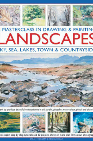 Cover of Masterclass in Drawing & Painting Landscapes