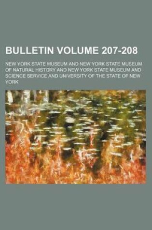 Cover of Bulletin Volume 207-208