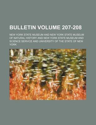 Book cover for Bulletin Volume 207-208