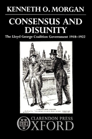 Cover of Consensus and Disunity