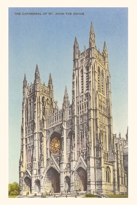 Book cover for Vintage Journal St. John the Divine Cathedral, New York City