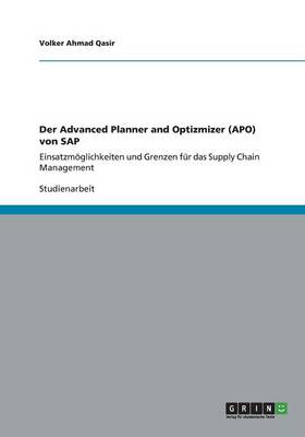 Book cover for Der Advanced Planner and Optizmizer (APO) von SAP