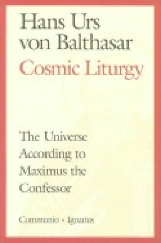 Cover of Cosmic Liturgy