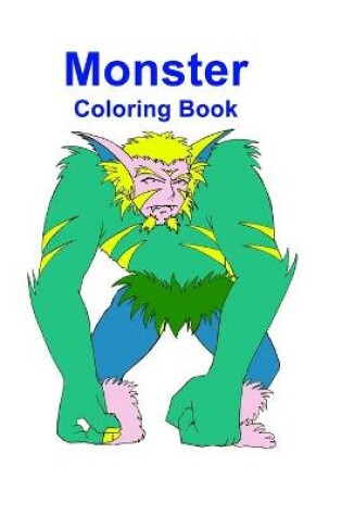 Cover of Monster Coloring Book