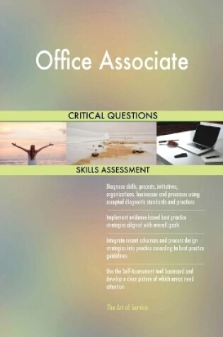 Cover of Office Associate Critical Questions Skills Assessment