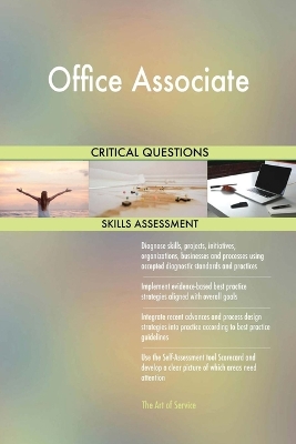 Book cover for Office Associate Critical Questions Skills Assessment