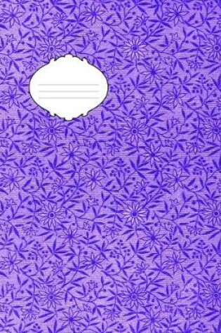 Cover of Violet Floral Notebook