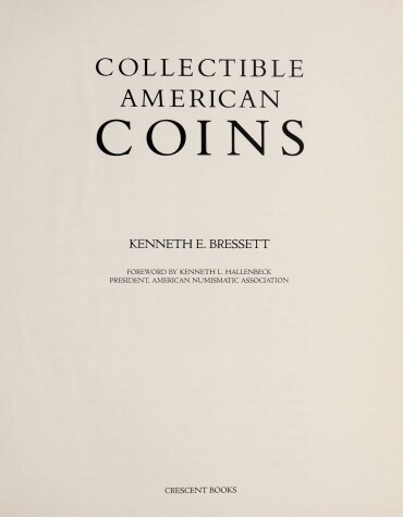 Book cover for Collectible American Coins