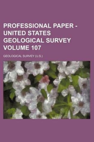 Cover of Professional Paper - United States Geological Survey Volume 107