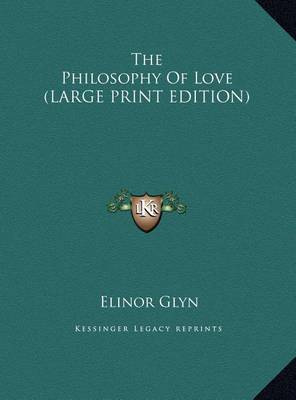 Book cover for The Philosophy of Love