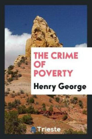 Cover of The Crime of Poverty