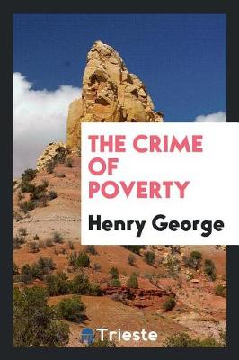 Book cover for The Crime of Poverty