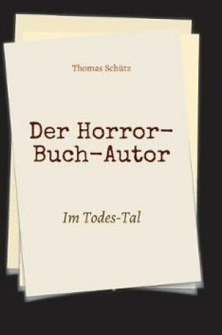 Cover of Der Horror-Buch-Autor