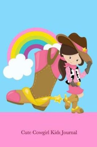 Cover of Cute Cowgirl Kids Journal