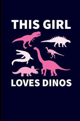 Book cover for This Girl Loves Dinos