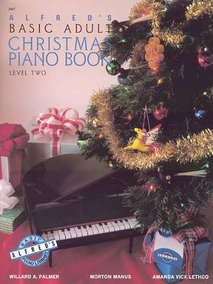 Book cover for Alfred's Basic Adult Piano Course Christmas Book 2