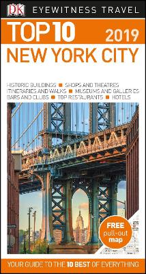 Book cover for DK Eyewitness Top 10 New York City