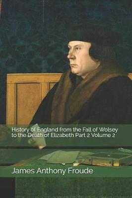 Book cover for History of England from the Fall of Wolsey to the Death of Elizabeth Part 2 Volume 2