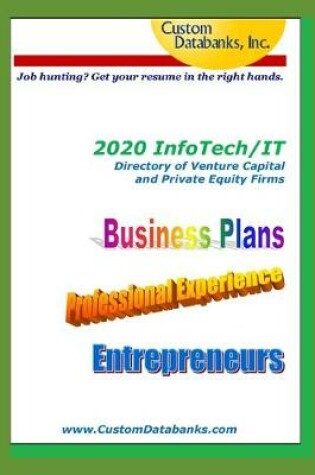 Cover of 2020 InfoTech/IT Directory of Venture Capital and Private Equity Firms