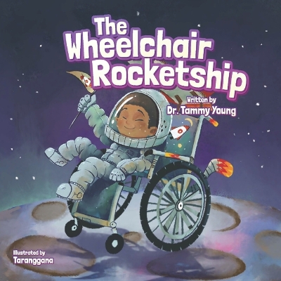 Book cover for The Wheelchair Rocketship