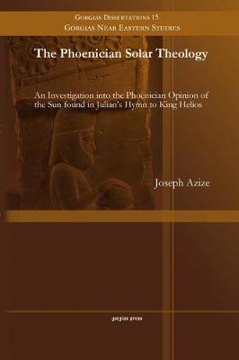 Cover of The Phoenician Solar Theology