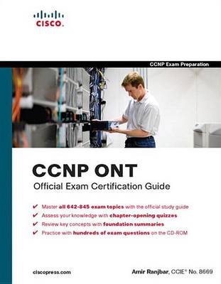 Book cover for CCNP Ont Official Exam Certification Guide