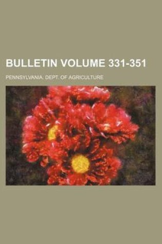 Cover of Bulletin Volume 331-351