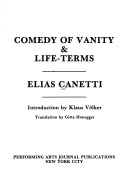 Book cover for Comedy of Vanity Lifeterm