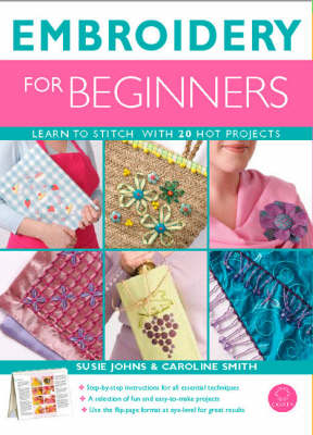 Book cover for Embroidery for Beginners