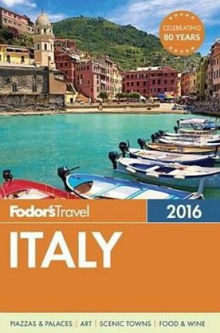 Cover of Fodor's Italy 2016