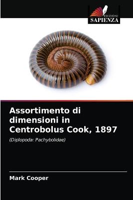 Book cover for Assortimento di dimensioni in Centrobolus Cook, 1897