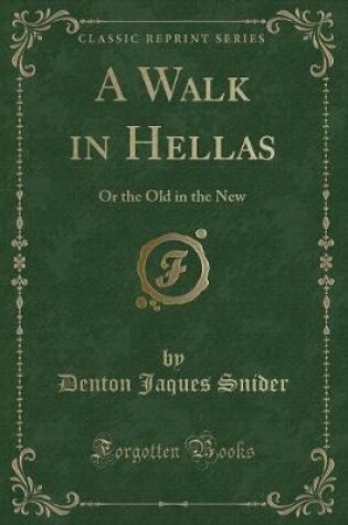 Cover of A Walk in Hellas