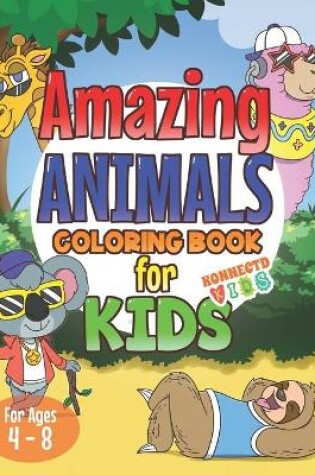 Cover of Amazing Animals Coloring Book for Kids