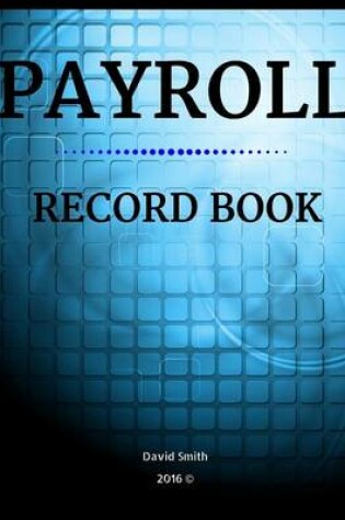 Cover of Payroll Record Book