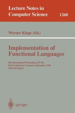 Cover of Implementation of Functional Languages