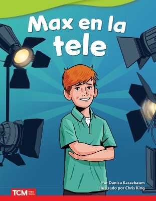 Book cover for Max en la tele