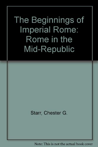 Book cover for The Beginnings of Imperial Rome