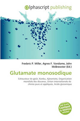 Book cover for Glutamate Monosodique