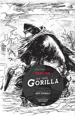 Book cover for Six-Gun Gorilla Pen & Ink #1