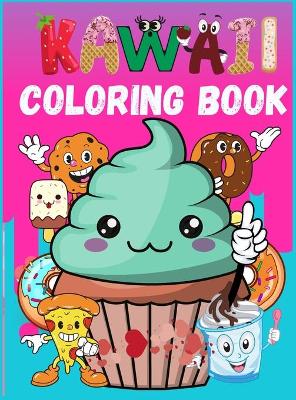 Book cover for Kawaii Coloring Book