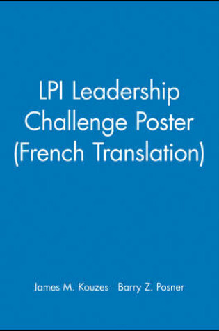 Cover of LPI Leadership Challenge Poster (French Translation)