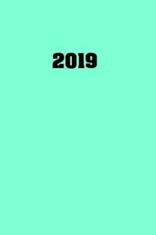 Cover of Kalender 2019 - A5 - Aquamarinblau
