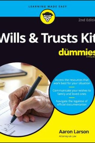 Cover of Wills & Trusts Kit For Dummies